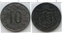 Продать Монеты Черногория 10 пар 1920 Цинк