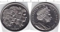Продать Монеты Остров Мэн 1 крона 2003 Медно-никель