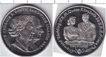 Продать Монеты Сандвичевы острова 2 фунта 2007 Медно-никель