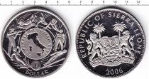 Продать Монеты Сьерра-Леоне 1 доллар 2006 Медно-никель
