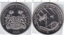 Продать Монеты Сьерра-Леоне 1 доллар 2003 Медно-никель