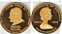 Продать Монеты Доминиканская республика 300 долларов 1979 Золото