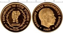 Продать Монеты Кот-д`Ивуар 100 франков 1966 Золото