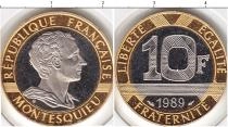 Продать Монеты Франция 10 франков 1989 Биметалл