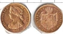 Продать Монеты Испания 10 эскудо 1868 Золото
