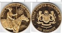 Продать Монеты Малайзия 200 рингит 1977 Золото