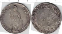 Продать Монеты Перу 4 реала 1844 Серебро