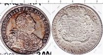 Продать Монеты Саксония 1 талер 1763 Серебро