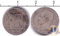 Продать Монеты Венесуэла 5 сентаво 1874 Серебро