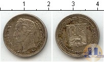 Продать Монеты Венесуэла 50 сентим 1960 Серебро