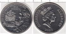 Продать Монеты Олдерни 5 фунтов 2002 Медно-никель