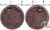 Продать Монеты Боливия 1 риал 1801 Серебро