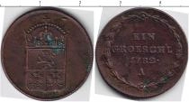 Продать Монеты Венгрия 1 грош 1782 Медь