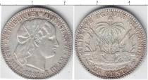 Продать Монеты Гаити 20 центов 1881 Серебро