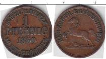 Продать Монеты Ганновер 1 пфенниг 1860 Медь