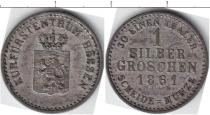 Продать Монеты Гессен 1 грош 1861 