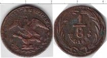 Продать Монеты Мексика 1/8 реала 1834 Медь