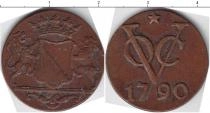 Продать Монеты Нидерландская Индия 1/2 дьюита 1790 Медь