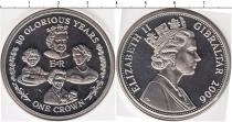Продать Монеты Гибралтар 1 крона 2006 Медно-никель