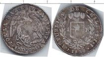 Продать Монеты Чили 1 реал 1838 Серебро