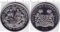 Продать Монеты Сьерра-Леоне 1 доллар 2002 Медно-никель