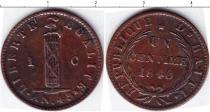 Продать Монеты Гаити 1 сантим 1840 Медь