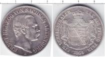 Продать Монеты Саксен-Альтенбург 1 талер 1864 Серебро