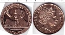 Продать Монеты Гибралтар 5 фунтов 1998 