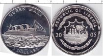 Продать Монеты Либерия 5 долларов 2005 Медно-никель