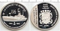 Продать Монеты Сен-Пьер и Микелон 1 1/2 евро 2004 Серебро