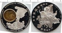 Продать Монеты Либерия 1 доллар 2002 Медно-никель