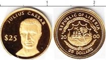 Продать Монеты Либерия 25 долларов 2000 Золото