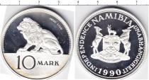 Продать Монеты Намибия 10 марок 1990 Серебро