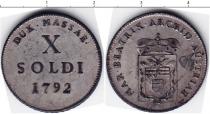 Продать Монеты Тоскана 10 сольди 1792 Серебро