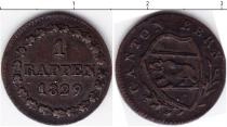 Продать Монеты Берн 1 рапп 1836 Медь