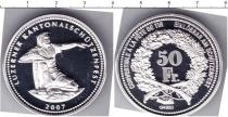 Продать Монеты Швейцария 50 франков 2007 Серебро