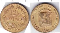 Продать Монеты Венесуэла 12 1/2 сентима 1945 Медно-никель