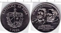 Продать Монеты Куба 1 песо 2010 Медно-никель