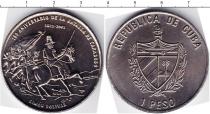 Продать Монеты Куба 1 песо 2001 Медно-никель