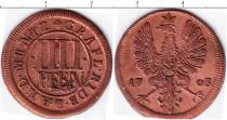 Продать Монеты Ритберг 4 пфеннига 1703 Медь