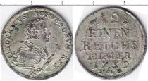 Продать Монеты Пруссия 1/12 талера 1752 Серебро