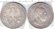 Продать Монеты Пруссия 2 талера 1862 Серебро