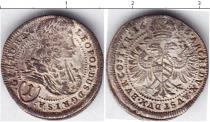 Продать Монеты Австрия 1 крейцер 1696 Серебро