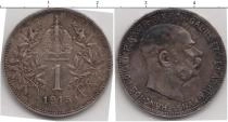 Продать Монеты Австрия 1 флорин 1915 Серебро