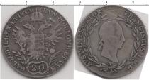 Продать Монеты Австро-Венгрия 20 крейцеров 1830 Серебро