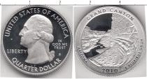 Продать Монеты США 25 центов 2010 Серебро