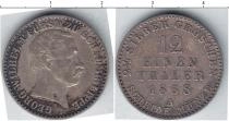 Продать Монеты Шаумбург-Липпе 1/12 талера 1858 Серебро