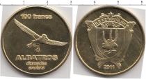 Продать Монеты Острова Кергелен 100 франков 2011 