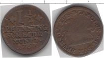 Продать Монеты Брауншвайг-Вольфенбюттель 1 1/2 пфеннига 1767 Медь