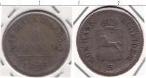 Продать Монеты Ганновер 6 пфеннигов 1844 Серебро